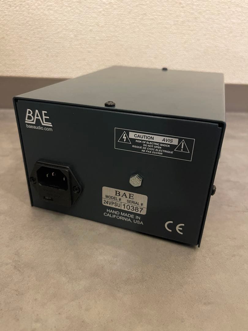 BAE 1073MPF SINGLE マイクプリアンプ　PSUセット