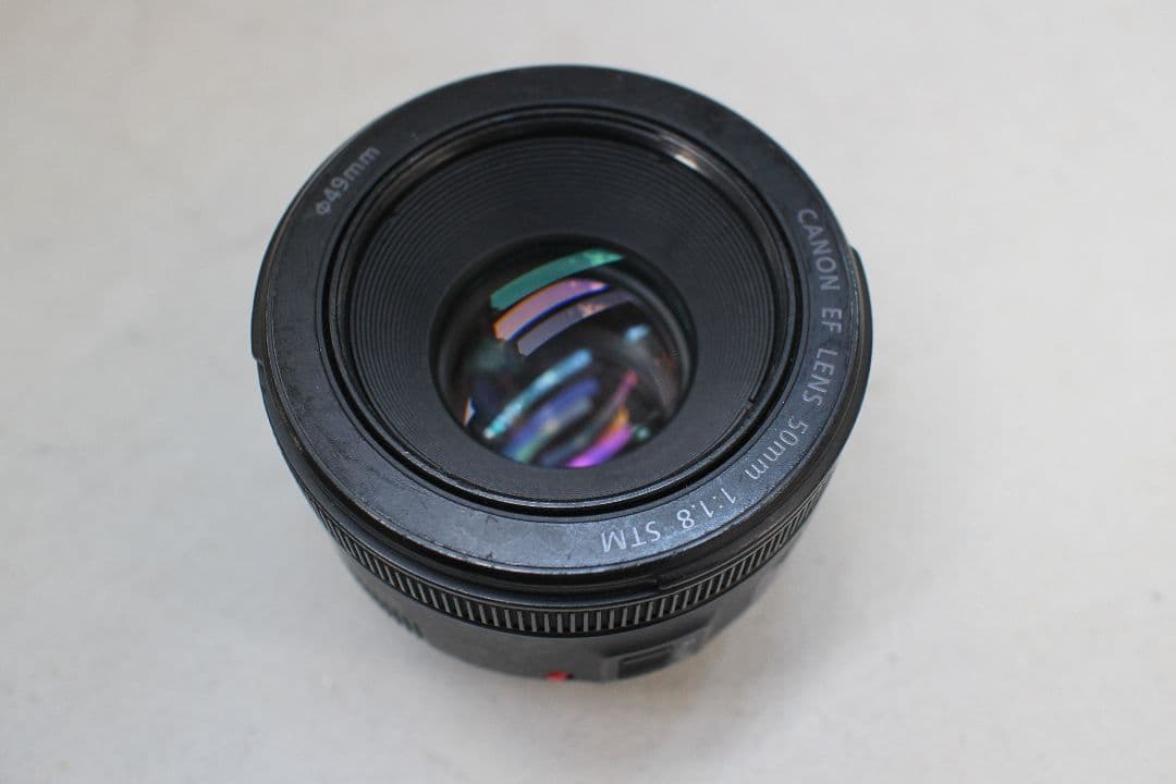 箱付き キヤノン Canon EF 50mm f1.8 STM