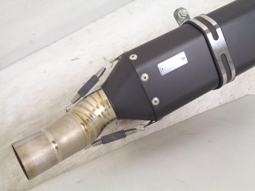 ZX6R ZX636G 19-23 トリックスター イカズチ ブラック マフラー