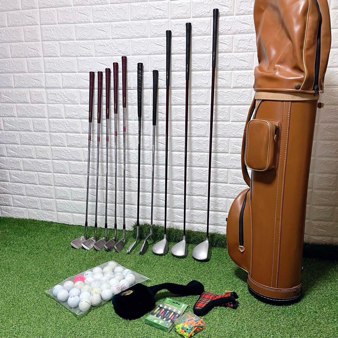 これからゴルフを始める方にオススメ お買得 レディースゴルフクラブ10本セット