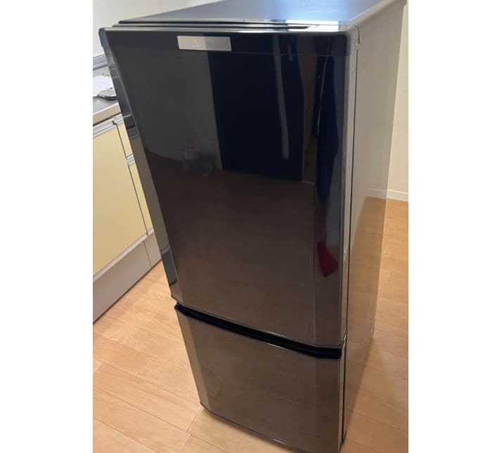 札幌市近郊の方限定！送料無料！三菱 冷蔵庫 MR-P15C-B 146L