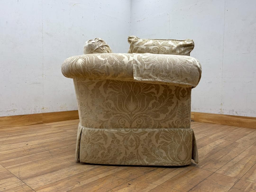 T7888☆美品☆ドレクセルヘリテイジ☆USA☆UPHOLSTEY3人掛けソファ