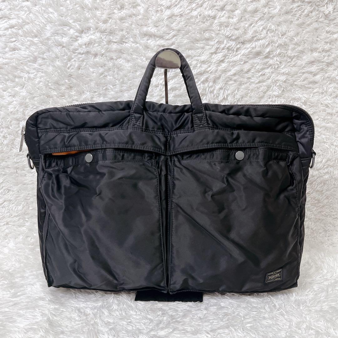 PORTER ポーター　タンカー　ブリーフケース　ブラック　ビジネスバッグ