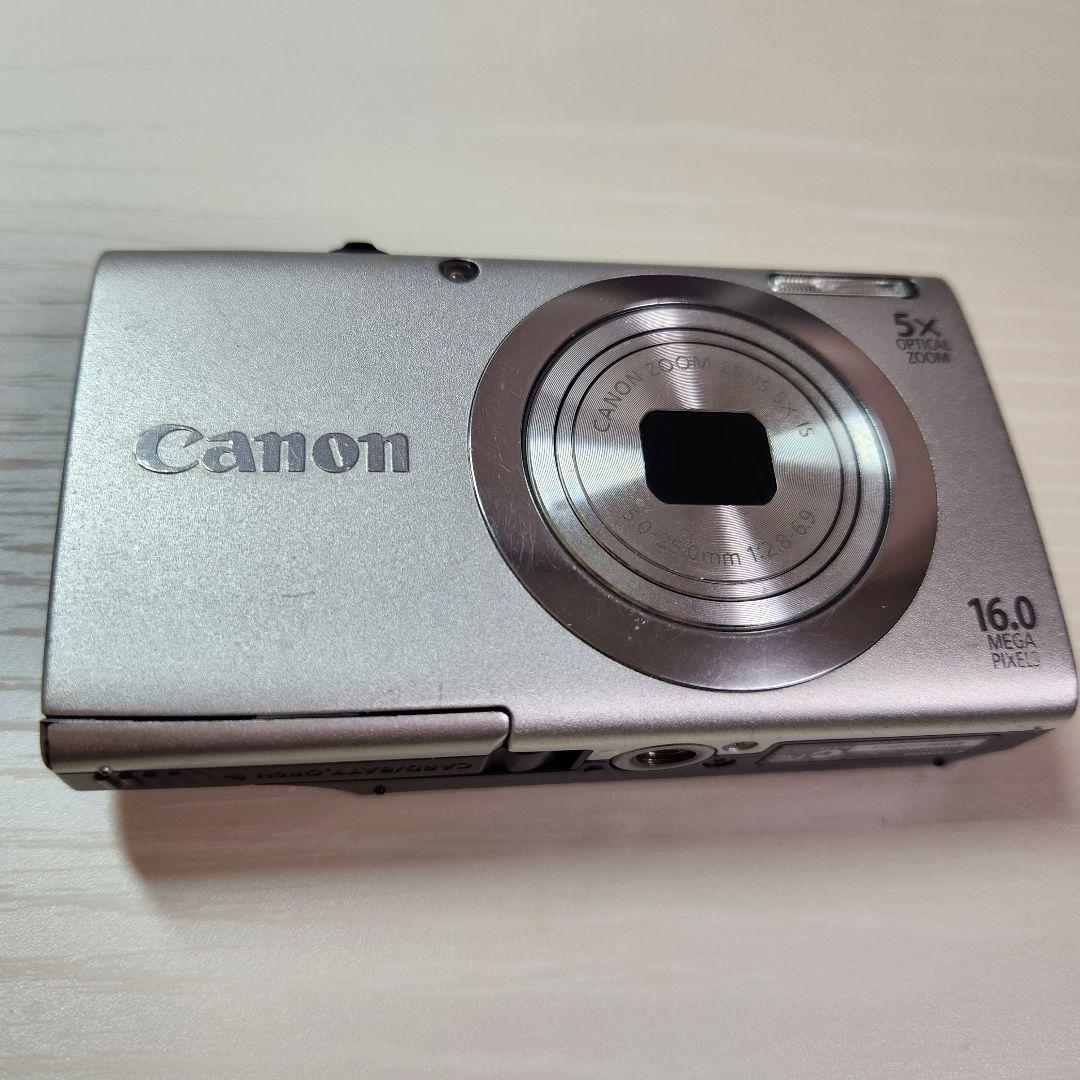 Canon デジタルカメラ PowerShot A2400IS シルバー