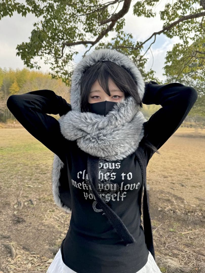 み*み様 GIBOUS×DEPENDOLL RABBIT MILKYFUR MU