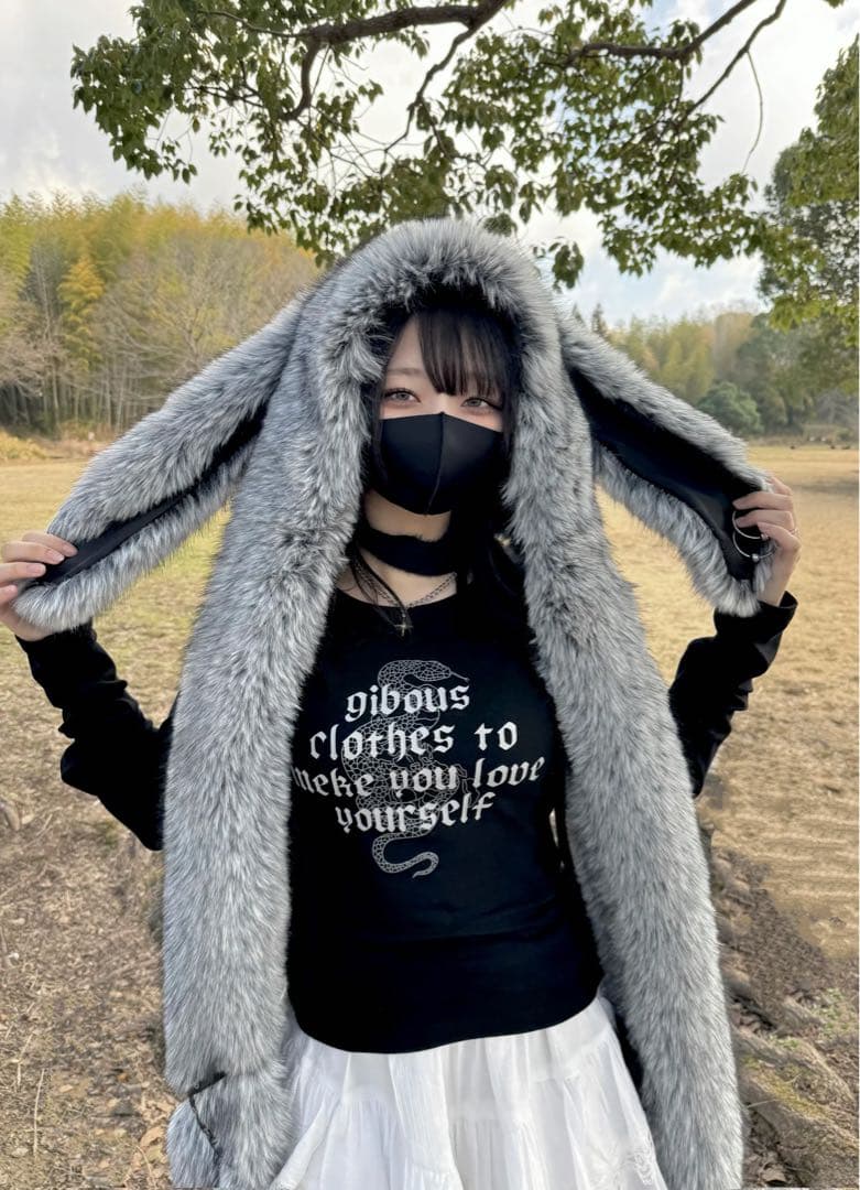 み*み様 GIBOUS×DEPENDOLL RABBIT MILKYFUR MU