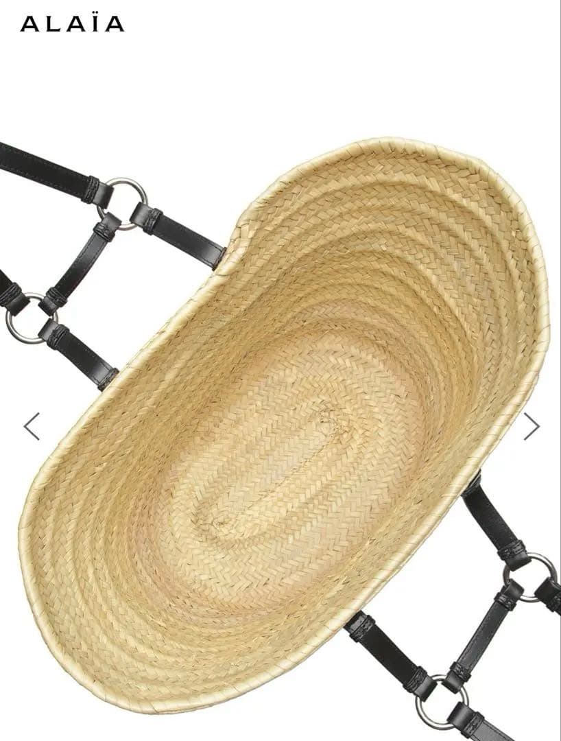レア　新品未使用 定価15.5万 Alaia かごバッグ アラ イア　タグ付き