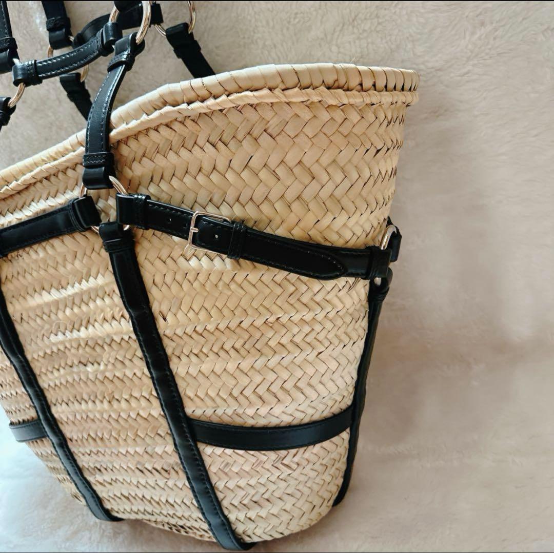 レア　新品未使用 定価15.5万 Alaia かごバッグ アラ イア　タグ付き
