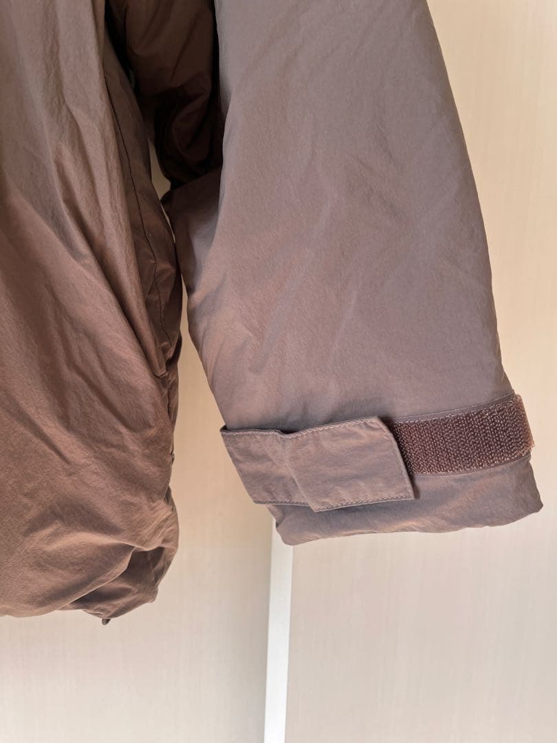 【MUJI Labo】撥水ダウンジャケット/L-XL/ブラウン