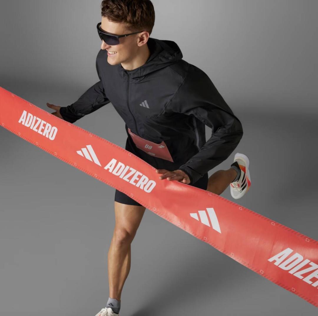 Lサイズ 新品 adidas ADIZERO ランニング ジャケット 撥水