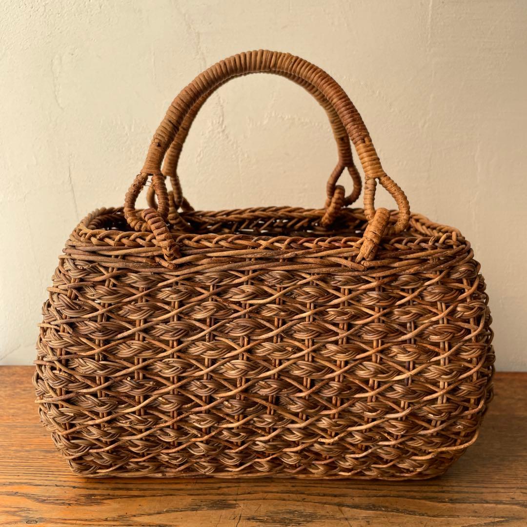 あけび かごバッグ バスケット 手仕事 民芸