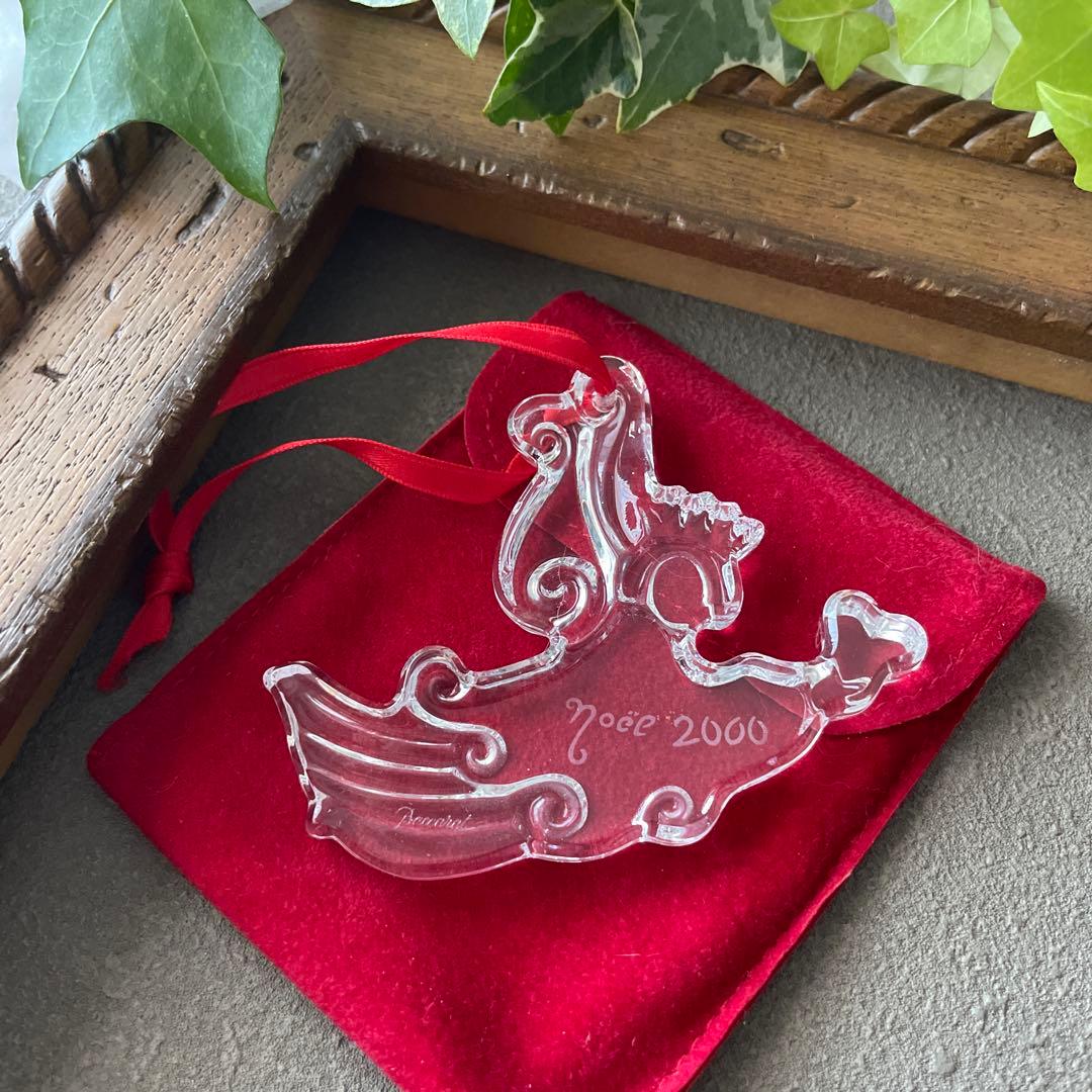 Baccarat バカラ 2000年 ノエル クリスマスオーナメント