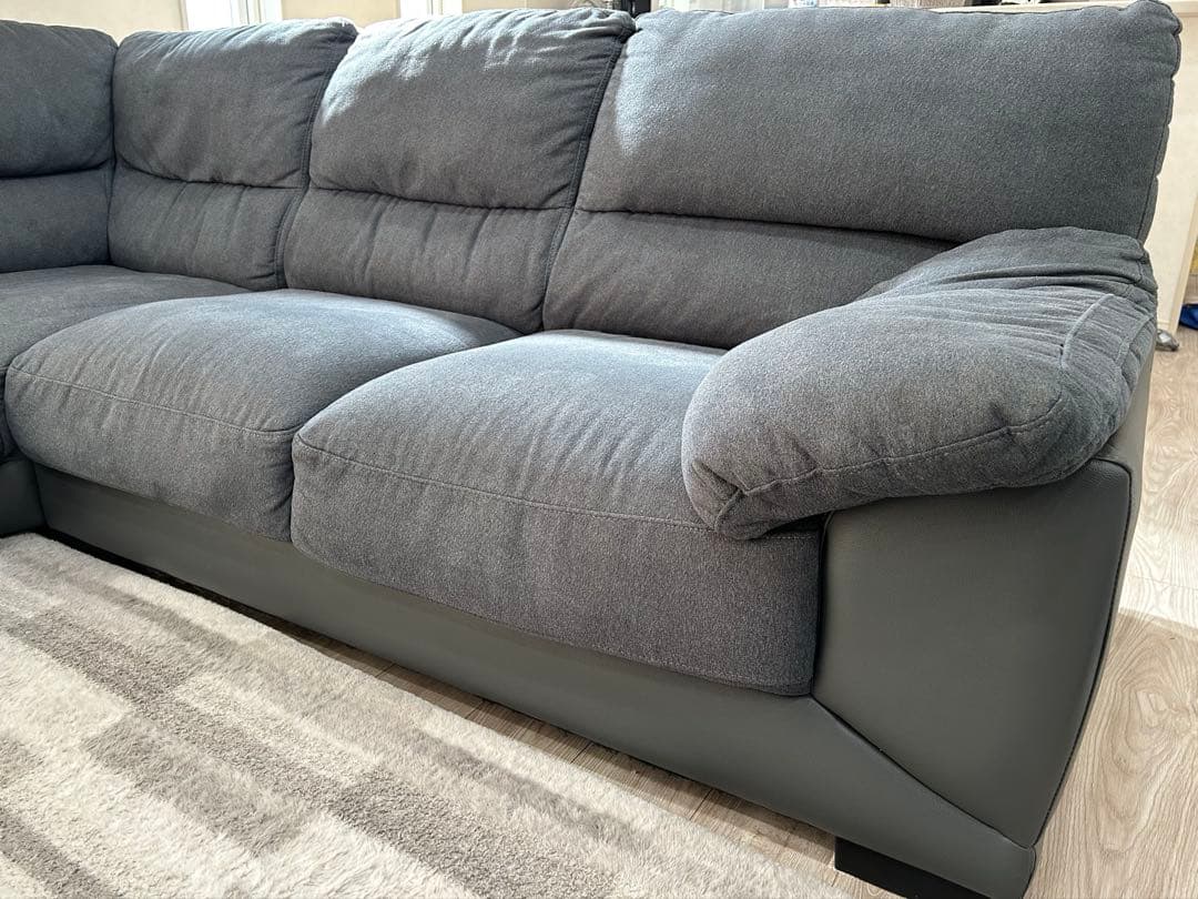 NITORI ニトリ 布張りカウチソファ