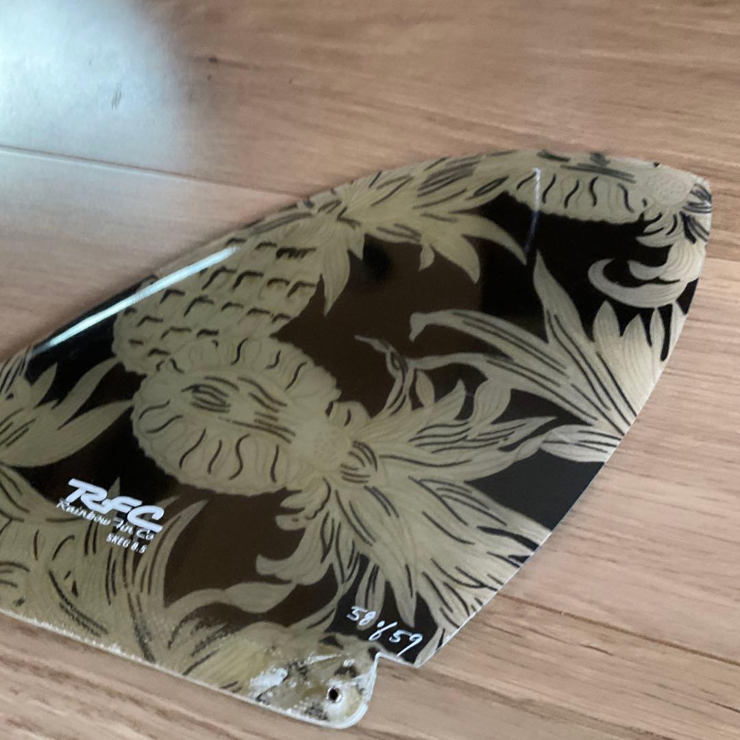 レインボーフィンskeg8.5 フィン ファブリックフィン