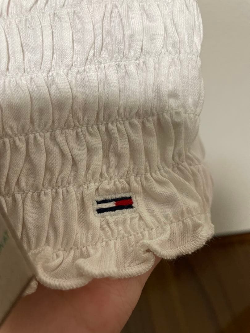 ウォニョン着用　スモックバーシティブラレット　ホワイト　XS 新品未使用タグ付き