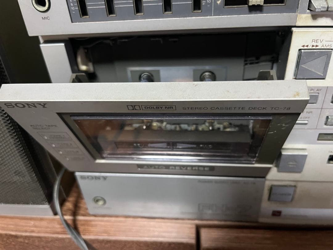 ソニー★FH-7★コンボシステム★ジャンク品★通電のみ