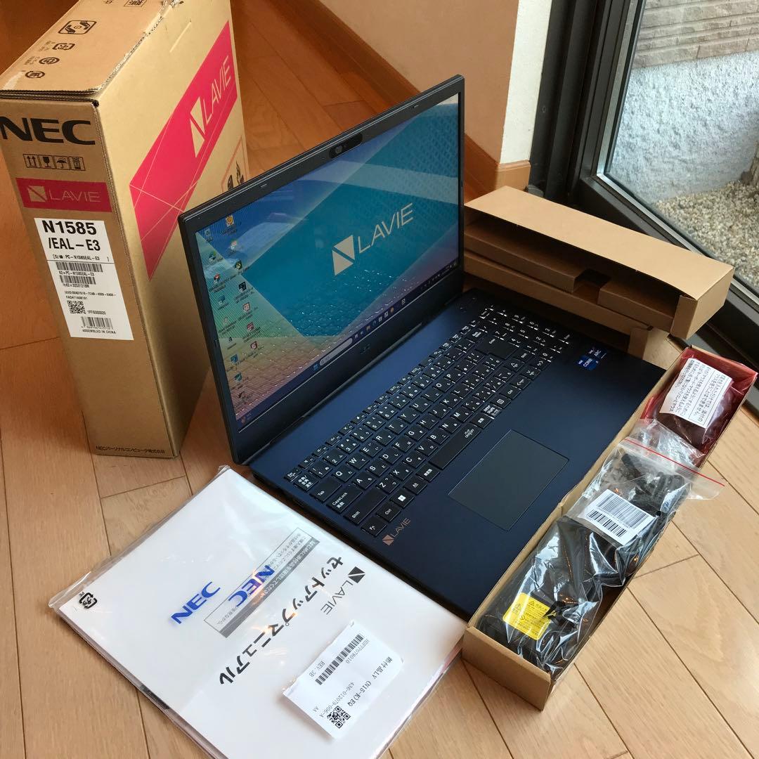 【ほぼ未使用】動作確認程度・美品N1585/EAL(新品M.2SSD 1TB)