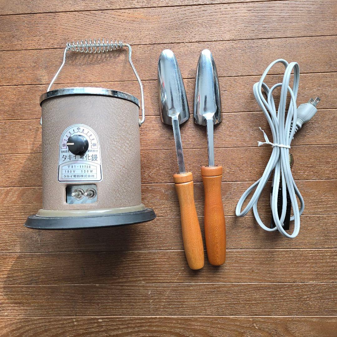 タキイ電化鏝 2丁立　タキイ電器