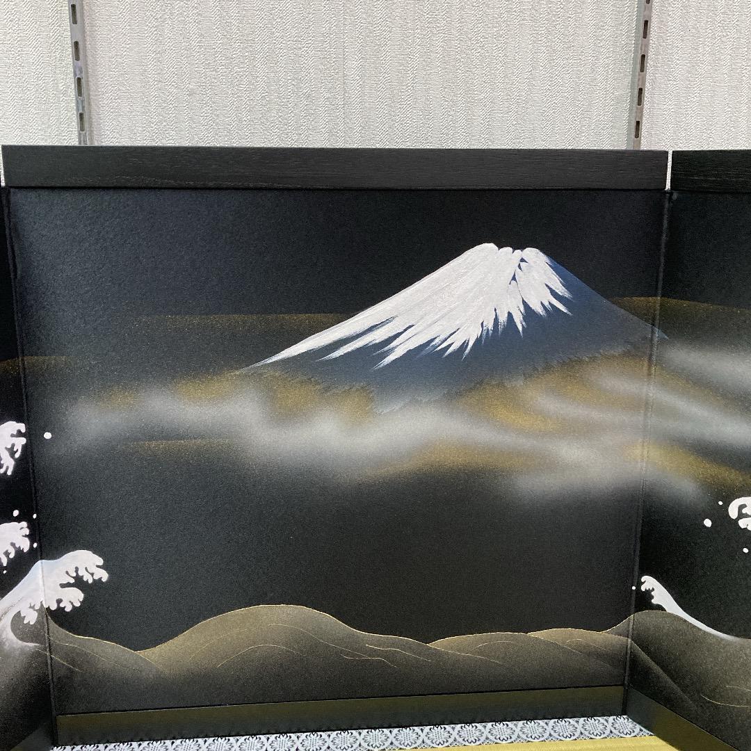 E38 高級桐　台巾70㎝位　五月人形鎧兜台　5月台屏風　五月兜　五月初節句