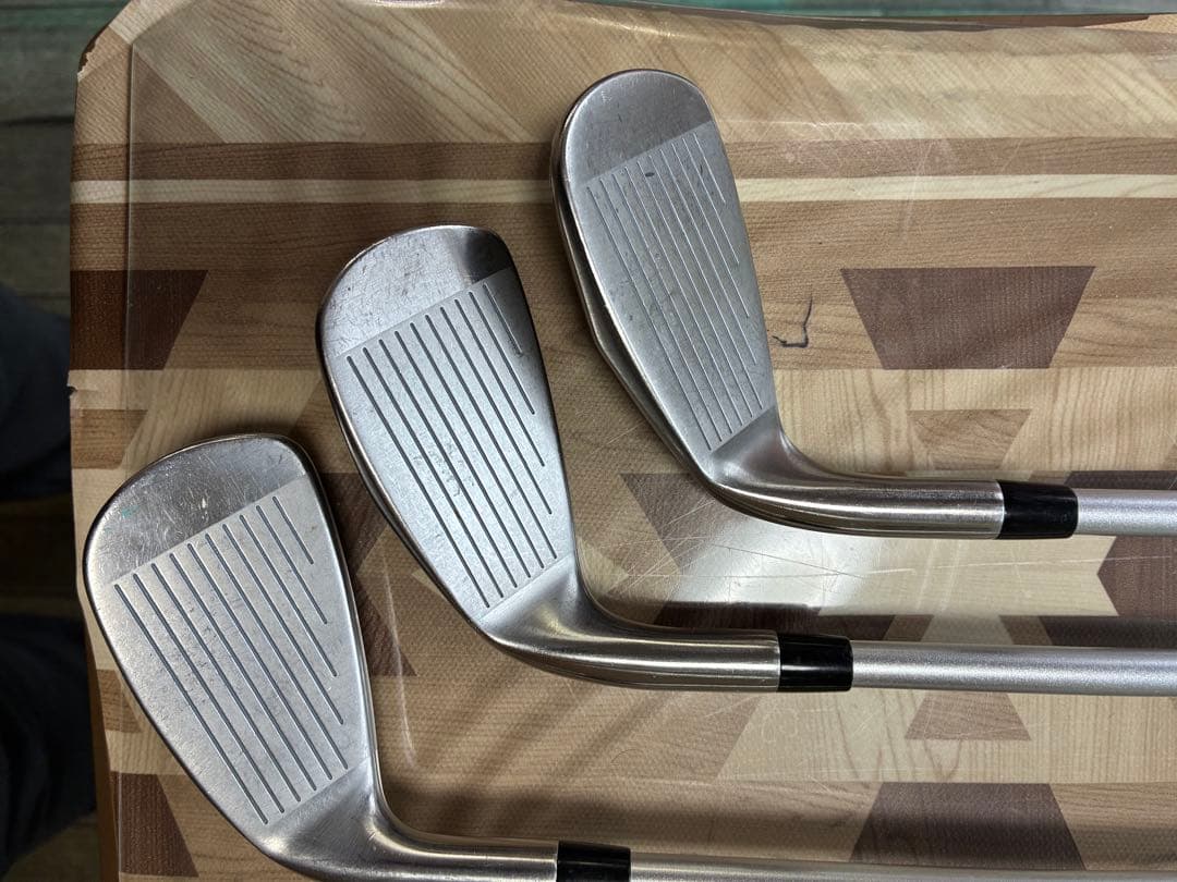 ミズノ SURE DD SI アイアン 3本 EXSAR Sカーボン