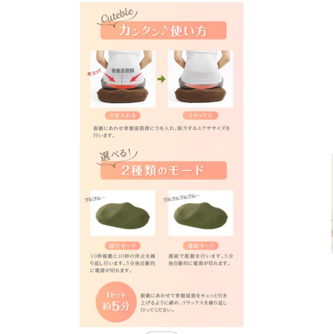 専用ラボネッツ 骨盤底筋エクササイズクッション キュットブル