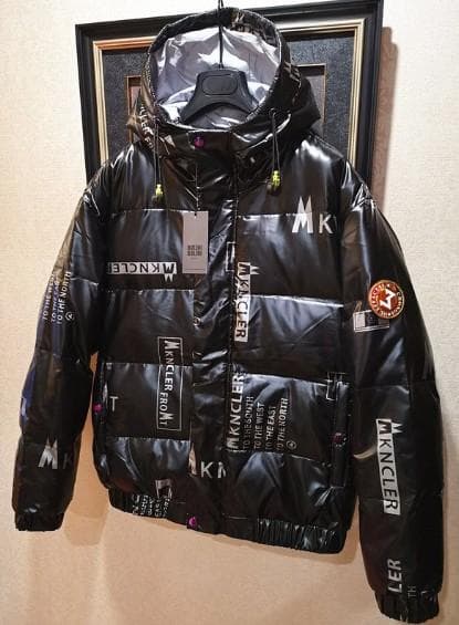 ★新品★　最高級13万※EU製プレミアムダウン*BOLINI*54/XXXL※黒