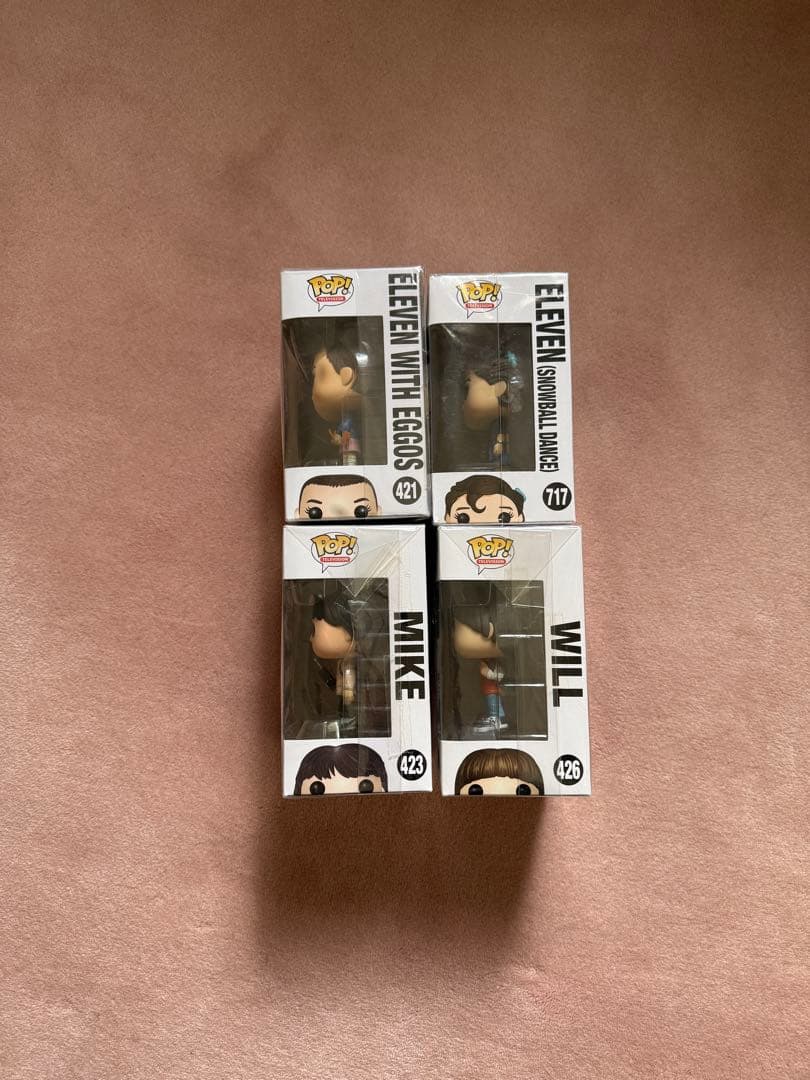 ストレンジャー・シングス Funko pop 4体