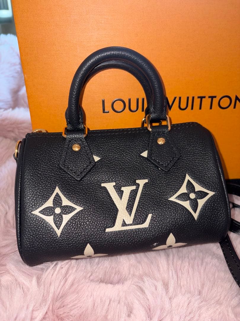 Louis Vuitton モノグラム ナノスピーディー