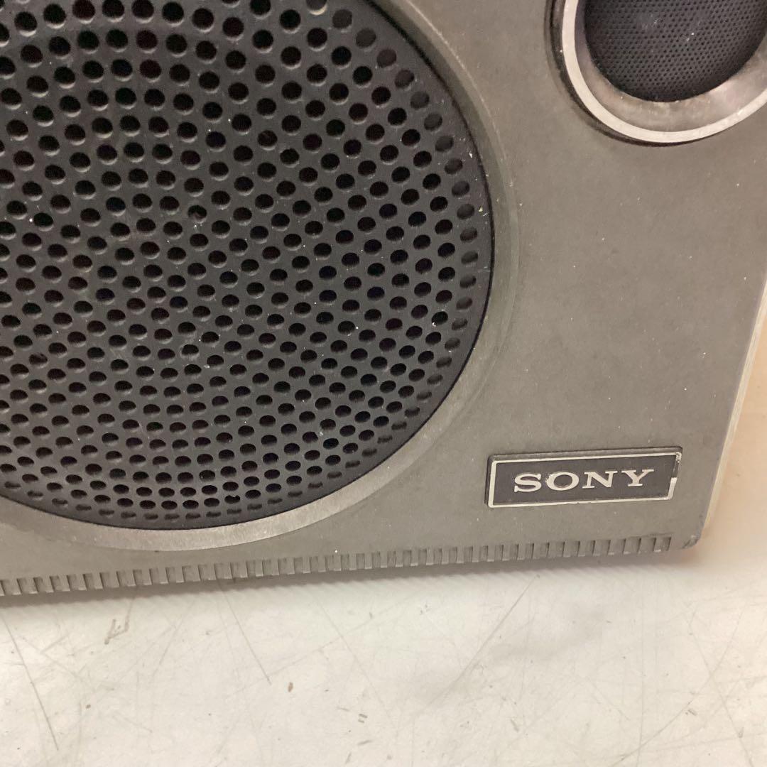 SONY CF-1980 ラジカセ　昭和レトロ　ソニー　ラジオ　カセット（M56