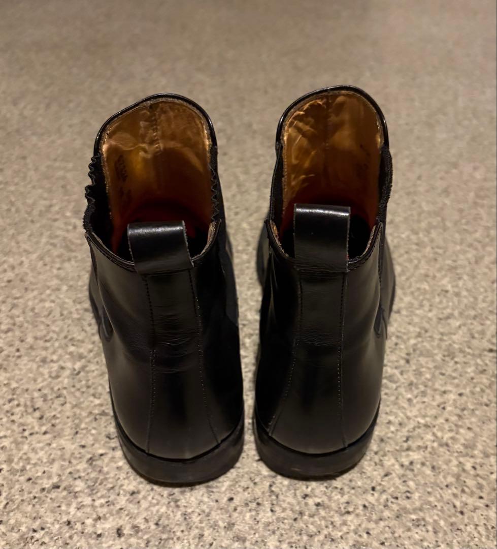 Berwick サイドゴアブーツ ブラック 26cm