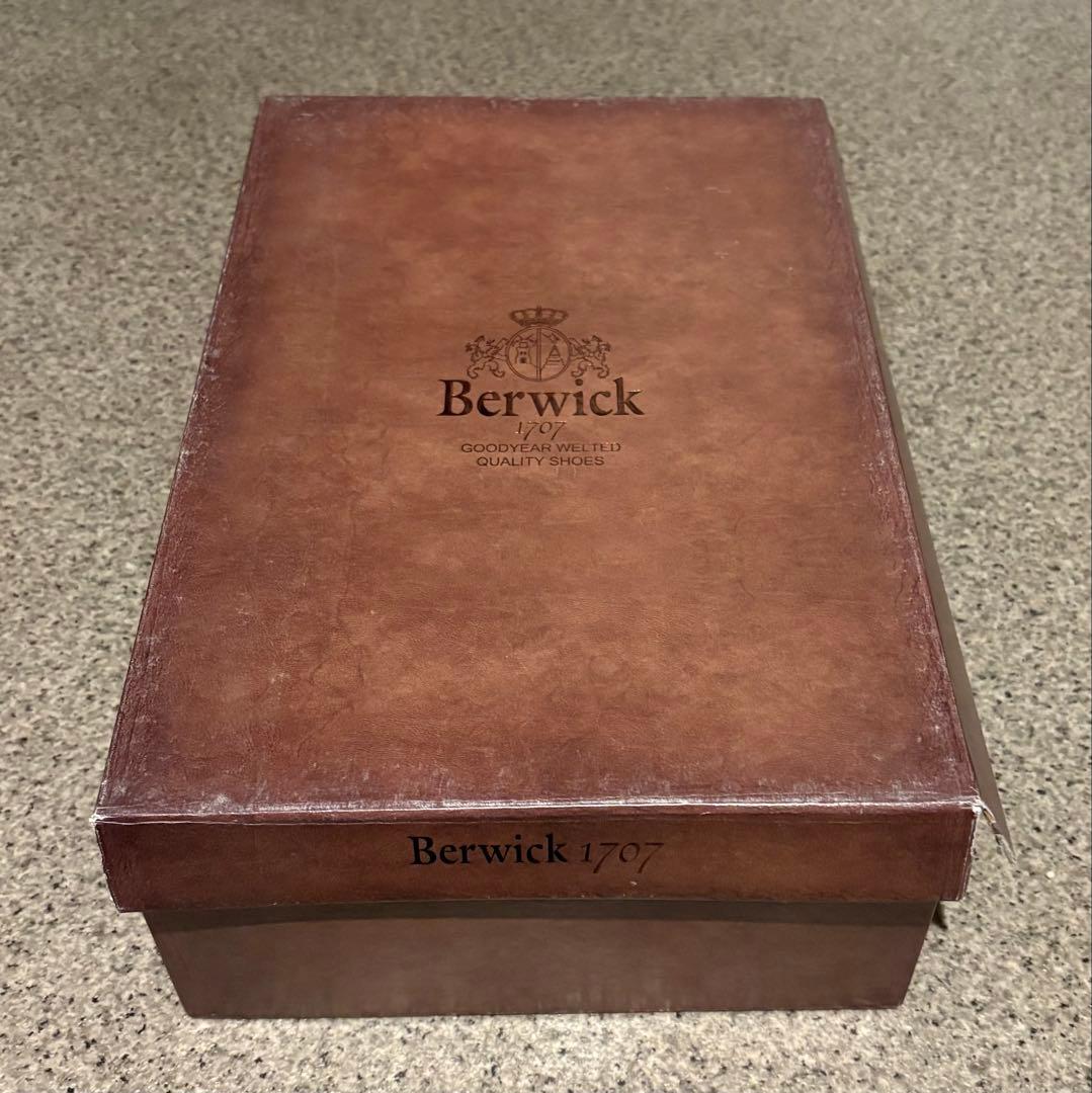 Berwick サイドゴアブーツ ブラック 26cm