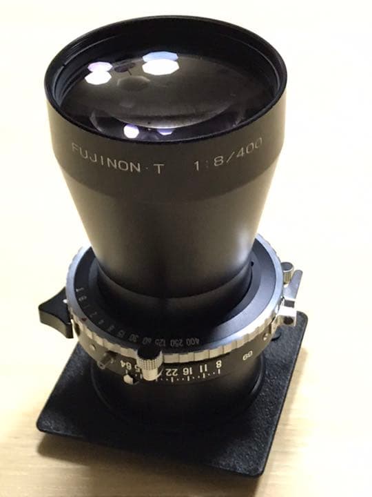 フジフィルム　FUJINON T400/8 レンズ