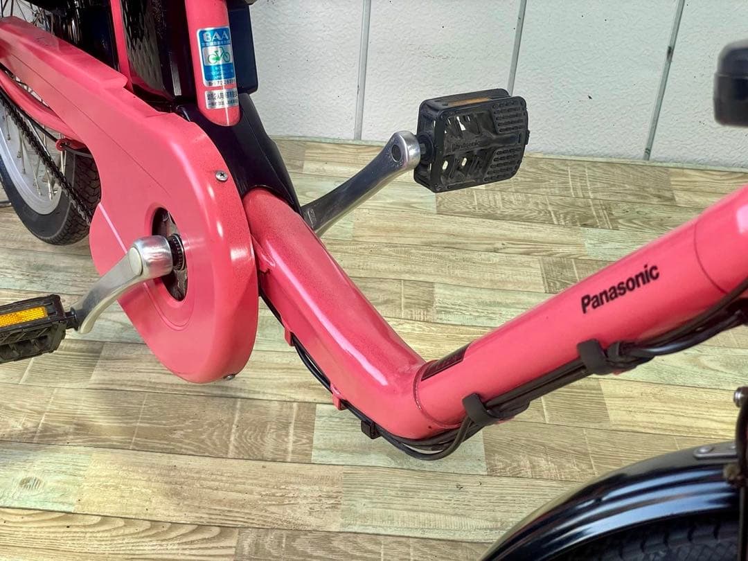 3093パナソニック12アンペア　3人乗り対応子供乗せ　電動アシスト自転車