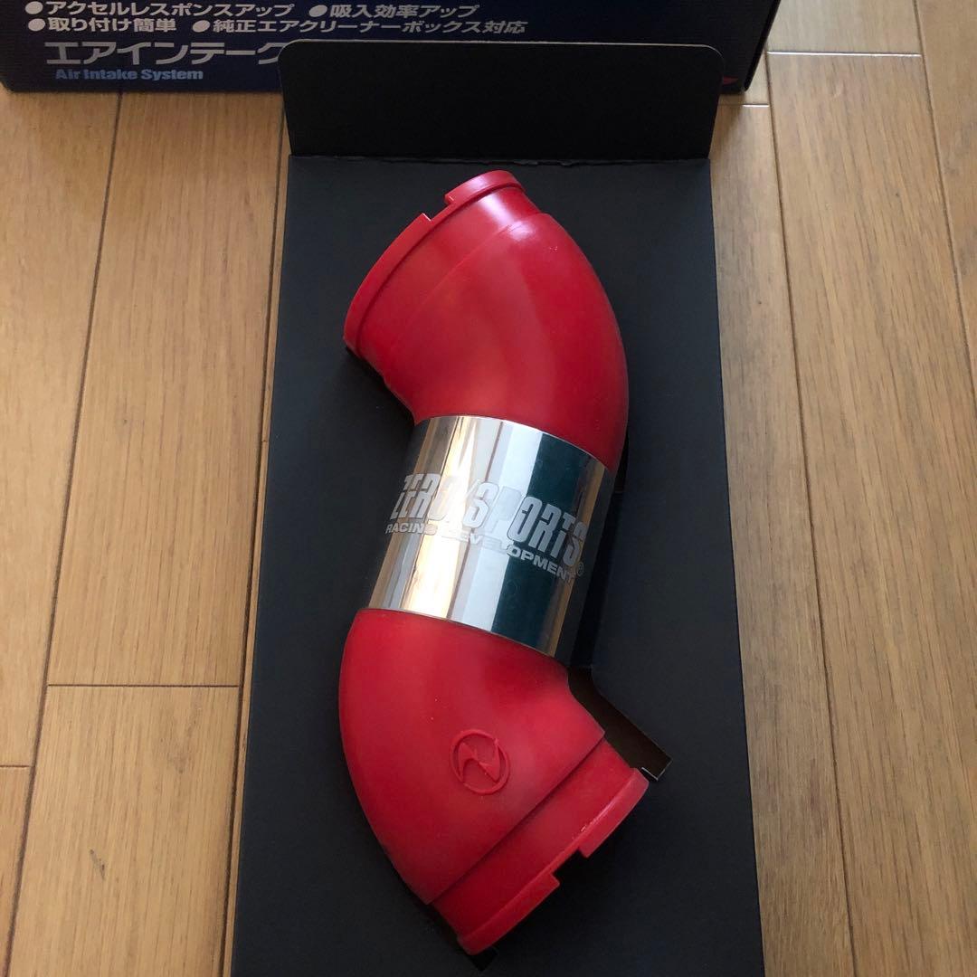 ZERO/SPORTS エアインテークシステム レッド