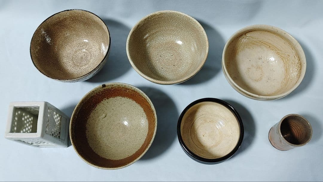骨董　茶碗等七点まとめて