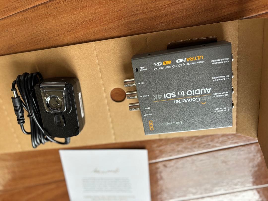 ブラックマジック Mini Converter SDI to Audio 4K