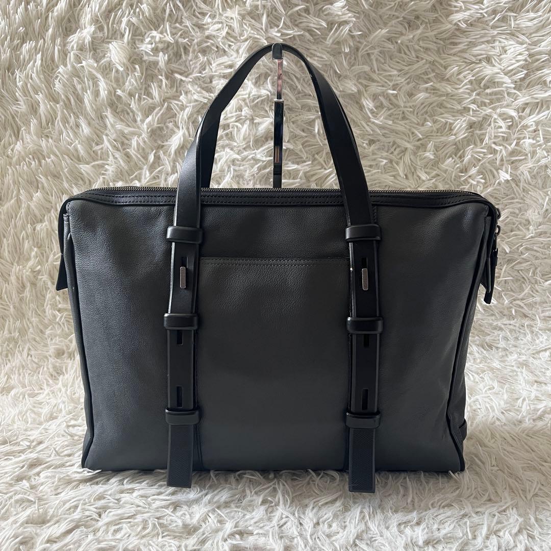 美品✨TUMI トゥミ　ブリーフケース　68917IRN ハリソン　ダークグレー