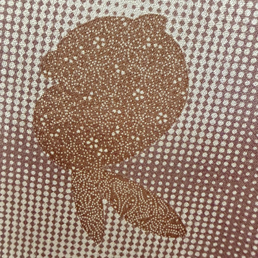 裄70 　身丈174 　身幅ゆったり　　　上質な小紋　パールトーン加工