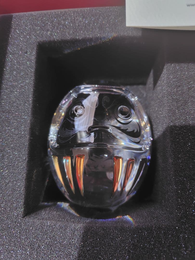 新品未使用　Baccarat バカラ ダルマ