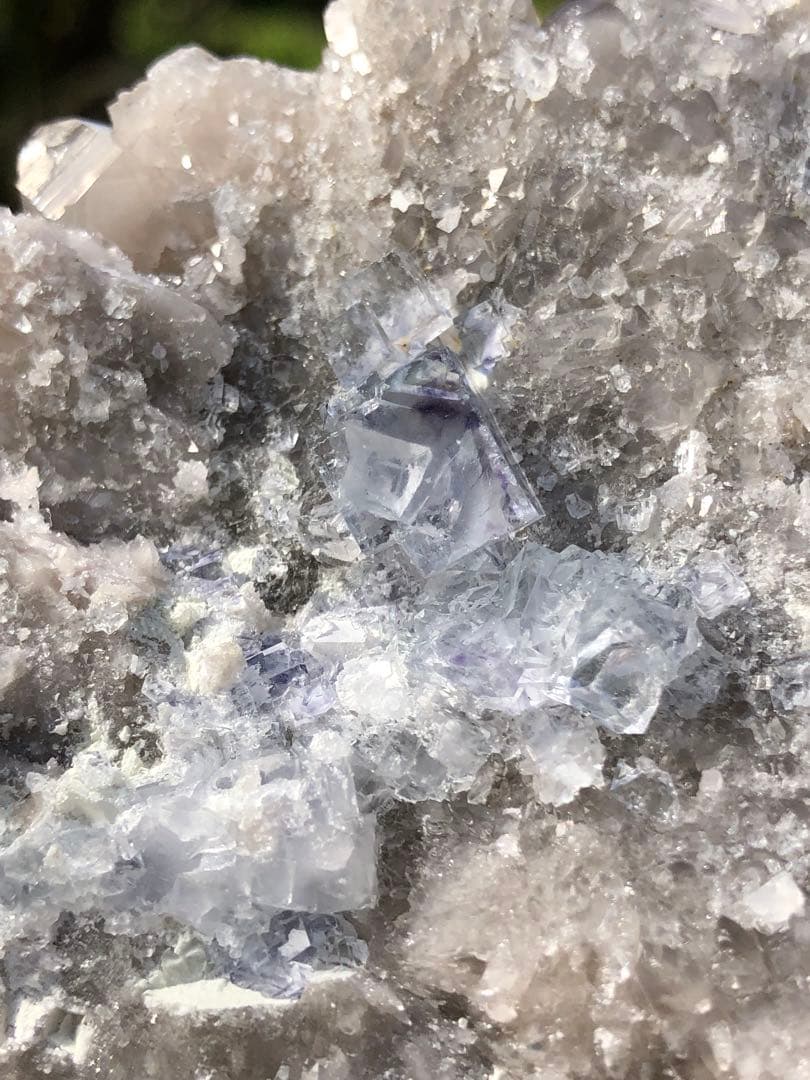 ❤️超レア　灰色　✳グレー　ファントム　クォーツ　キラキラ　水晶クラスター