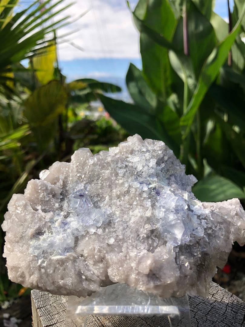 ❤️超レア　灰色　✳グレー　ファントム　クォーツ　キラキラ　水晶クラスター