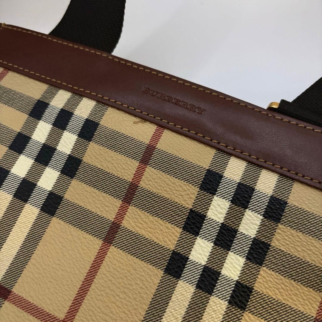 Burberry ショルダーバッグ　ノバチェック　バーバリー　Pre-Owned