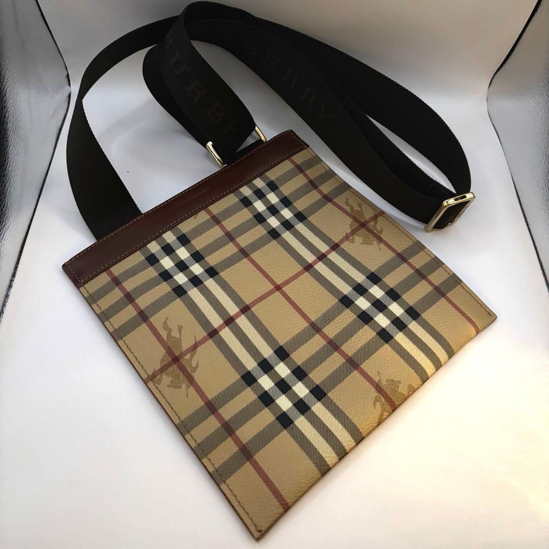 Burberry ショルダーバッグ　ノバチェック　バーバリー　Pre-Owned