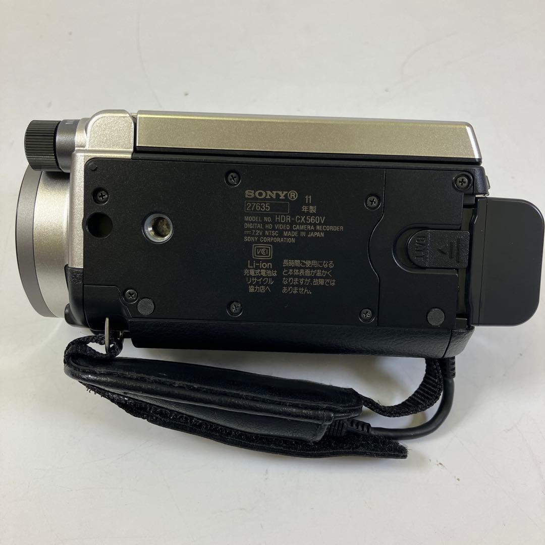 【美品・動作確認済】 SONY ソニー ハンディカム HDR-CX560V