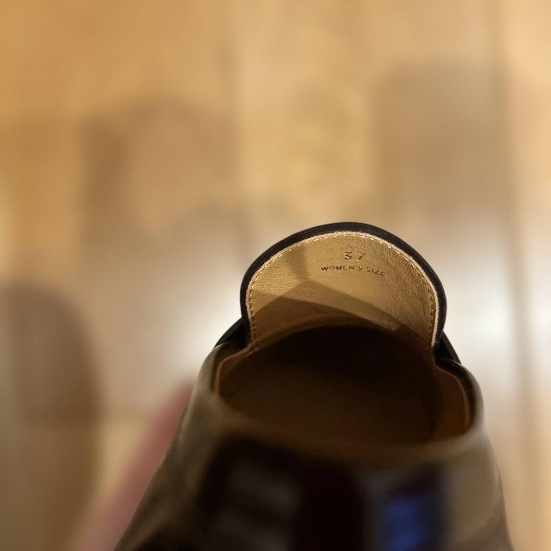 TOD'S ダークブラウン ローファー 37