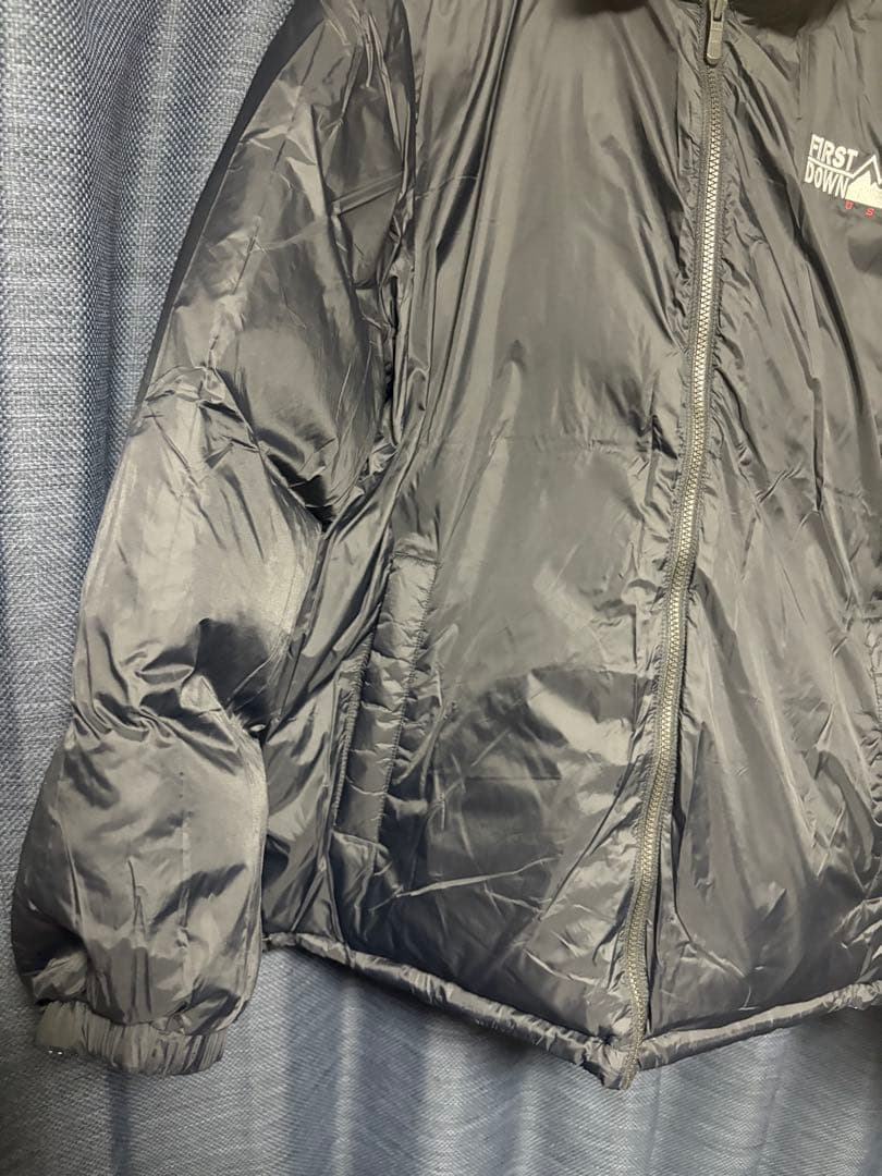 激レアサイズ FIRST DOWN ダウンジャケット リバーシブル ペイズリー
