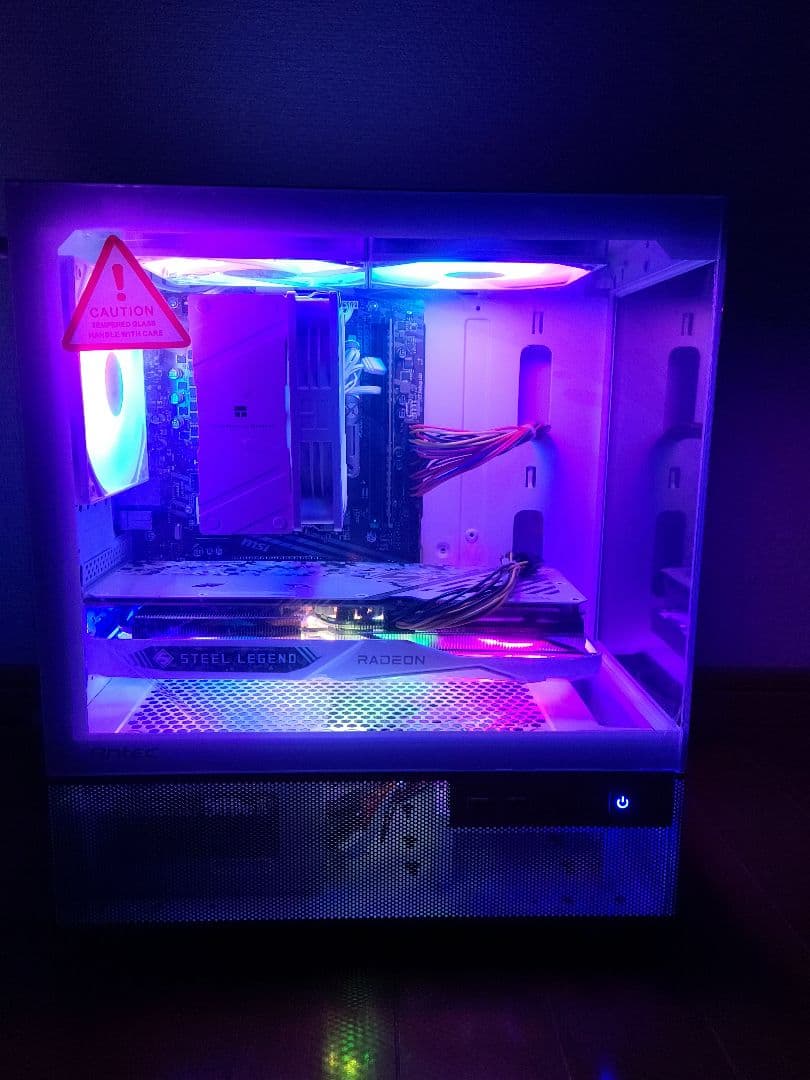 新品ゲーミングPC Ryzen5 Radeon RX7600 SSD Win11