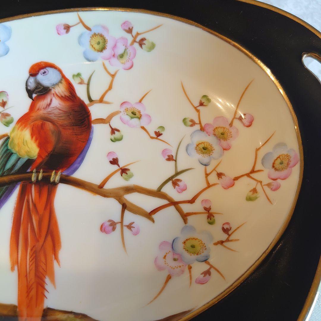 オールドノリタケ　レア　アンティーク　深皿　書籍掲載作品