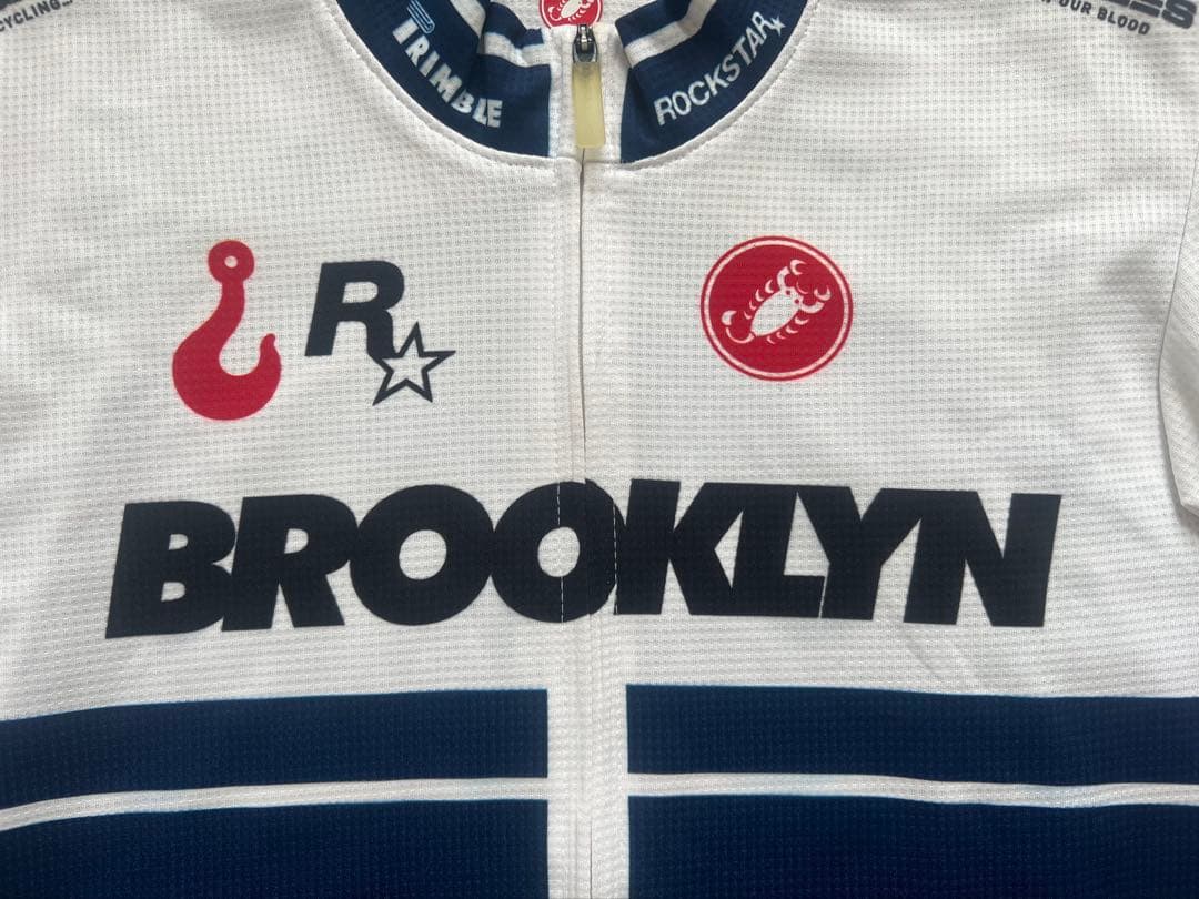 LチネリCINELLIカステリCASTELLI半袖ジャージREDHOOKCRIT