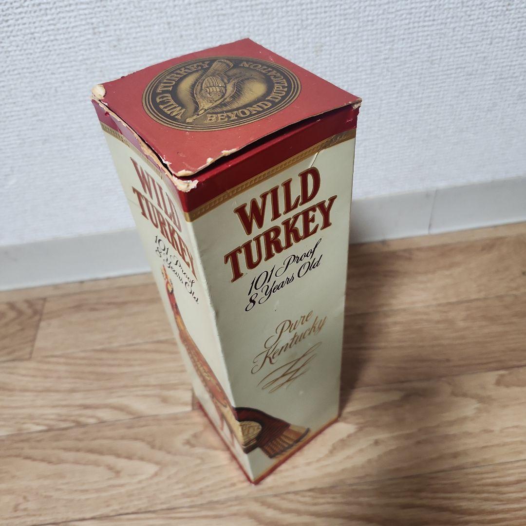 【WILD TURKEY 】ワイルドターキー8年旧ラベル　101PROOF